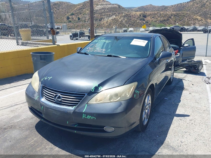2009 Lexus Es 350 VIN JTHBJ46G092298941 IAAI salvage auction — REAR END, Salvage (California), sold $500 on 2026-07-29 (photo 2)