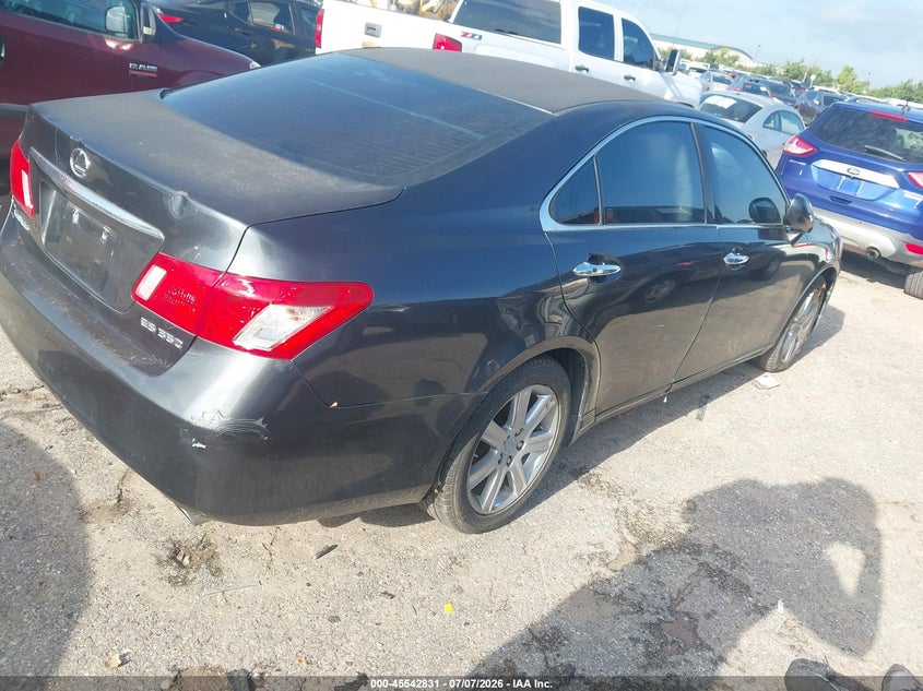 2009 Lexus Es 350 VIN JTHBJ46G992335582 IAAI salvage auction — NORMAL WEAR, Original (Texas), sold $1,050 on 2026-07-15 (photo 4)