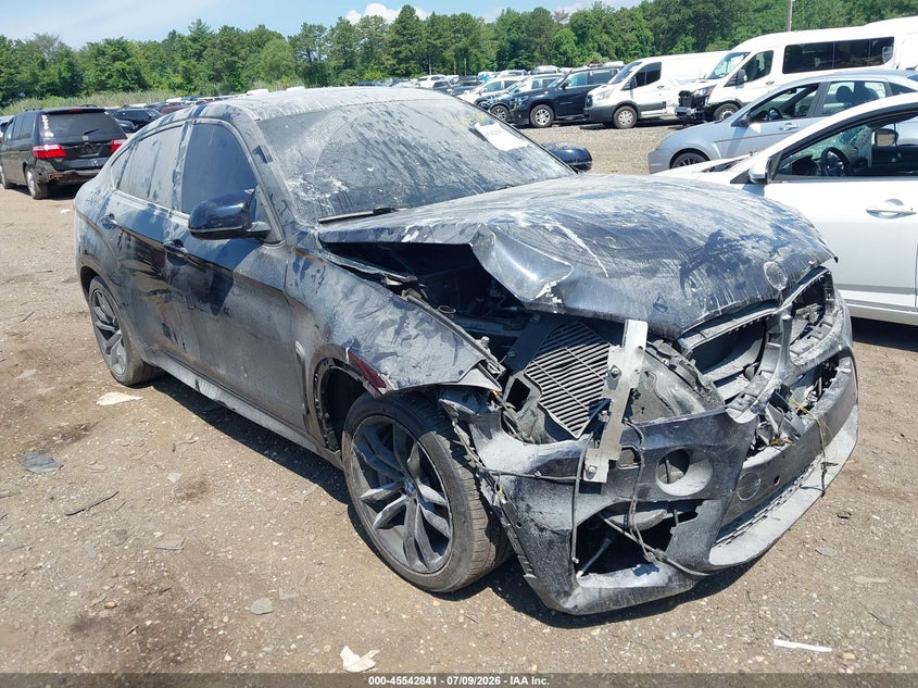 2017 BMW X6 m VIN 5YMKW8C51H0U71767 — IAAI salvage auction photo
