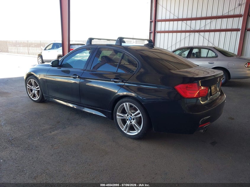 2013 BMW 3er VIN WBA3A5C51DF603747 IAAI salvage auction — NORMAL WEAR, Clear - Dealer Only (California), sold $1,300 on 2026-07-14 (photo 3)
