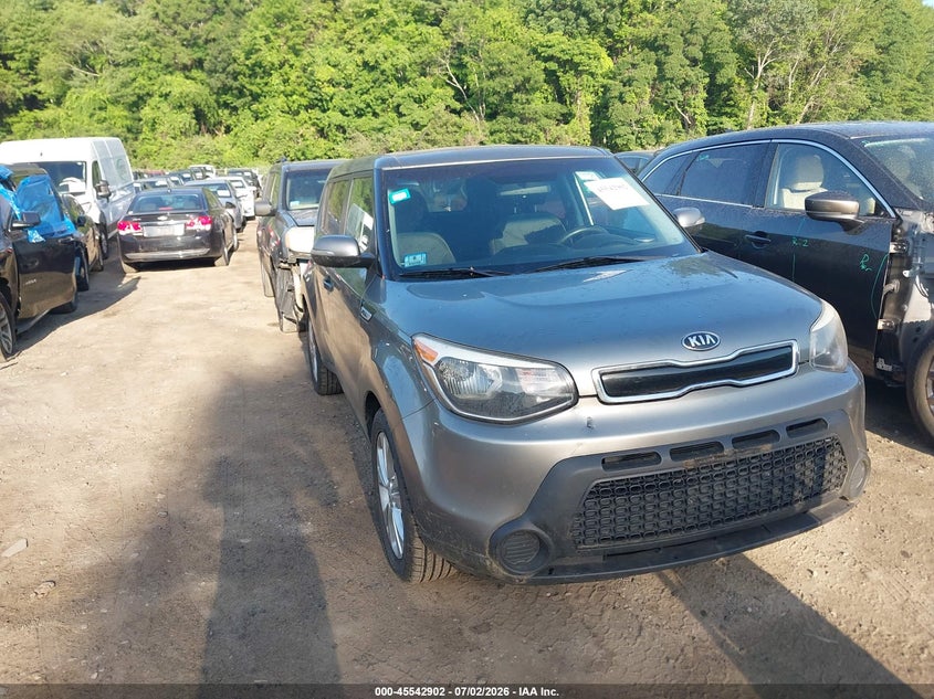 2014 Kia Soul VIN KNDJP3A58E7089116 IAAI salvage auction — NORMAL WEAR, Salvage Title, sold $1,050 on 2026-07-28 (photo 1)