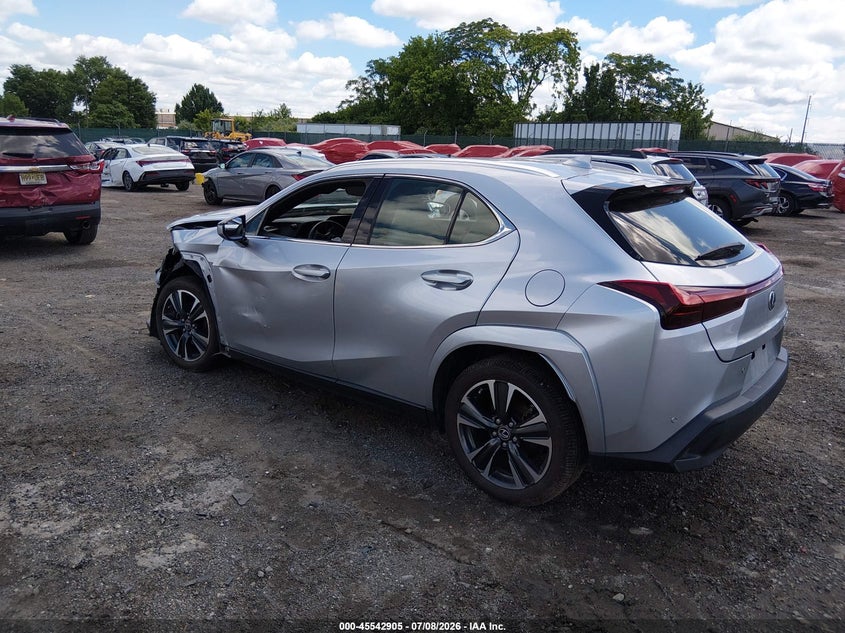 2023 Lexus Ux VIN JTHP9JBH6P2067289 IAAI salvage auction — FRONT END, Salvage (Pennsylvania), sold $9,700 on 2026-07-30 (photo 3)