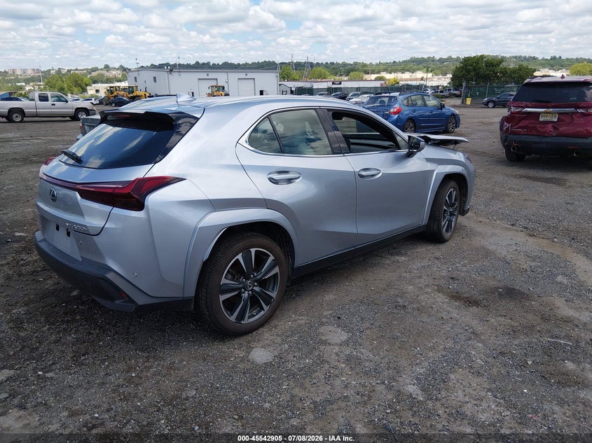 2023 Lexus Ux VIN JTHP9JBH6P2067289 IAAI salvage auction — FRONT END, Salvage (Pennsylvania), sold $9,700 on 2026-07-30 (photo 4)