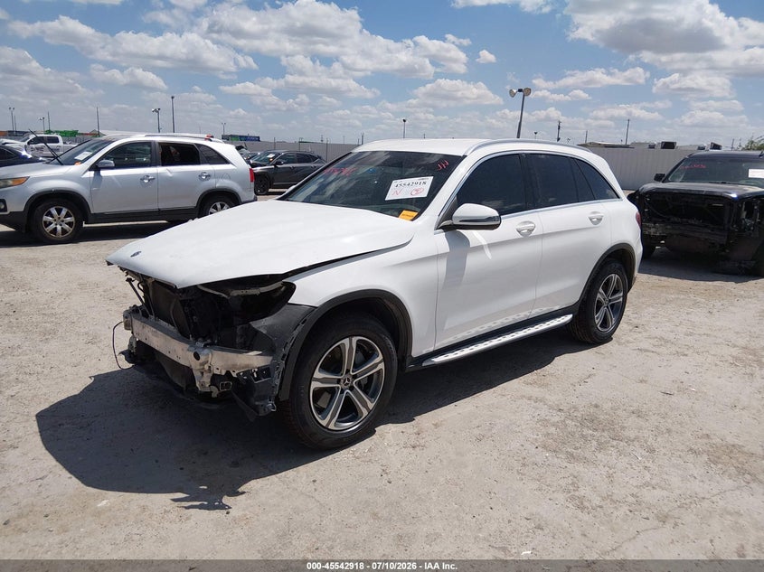2018 Mercedes-benz Glc VIN WDC0G4JB0JV056246 IAAI salvage auction — FRONT END, Salvage (Texas), sold $3,000 on 2026-08-12 (photo 2)