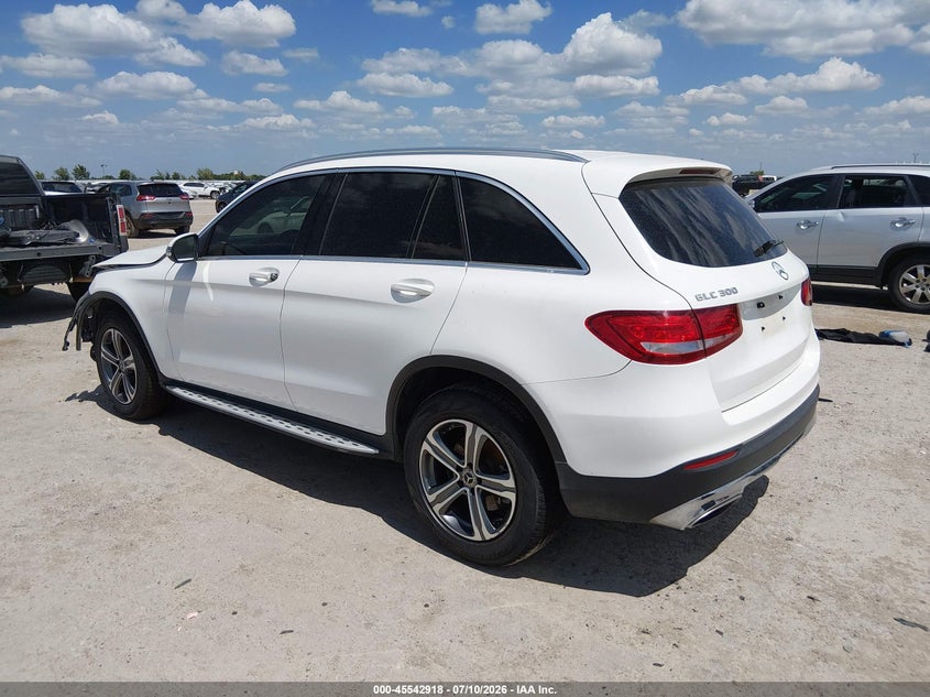 2018 Mercedes-benz Glc VIN WDC0G4JB0JV056246 IAAI salvage auction — FRONT END, Salvage (Texas), sold $3,000 on 2026-08-12 (photo 3)