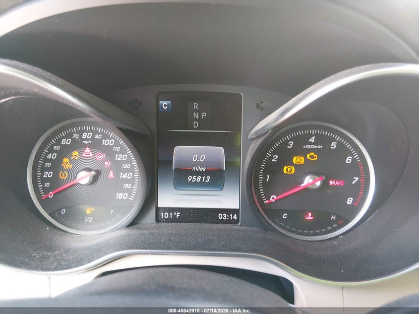 2018 Mercedes-benz Glc VIN WDC0G4JB0JV056246 IAAI salvage auction — FRONT END, Salvage (Texas), sold $3,000 on 2026-08-12 (photo 7)