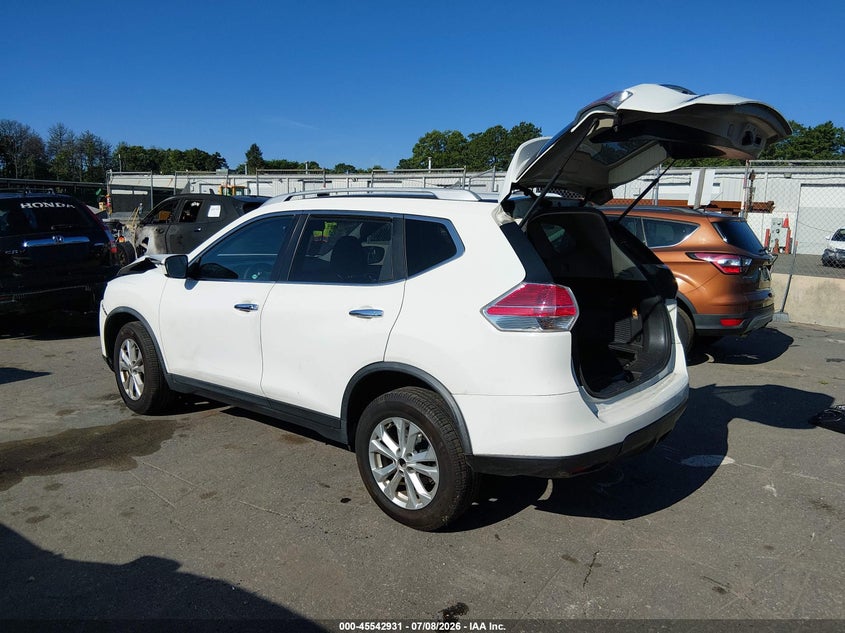 2016 Nissan Rogue VIN JN8AT2MV4GW147320 IAAI salvage auction — FRONT END, Mv-907A (New York), sold $50 on 2026-07-28 (photo 3)