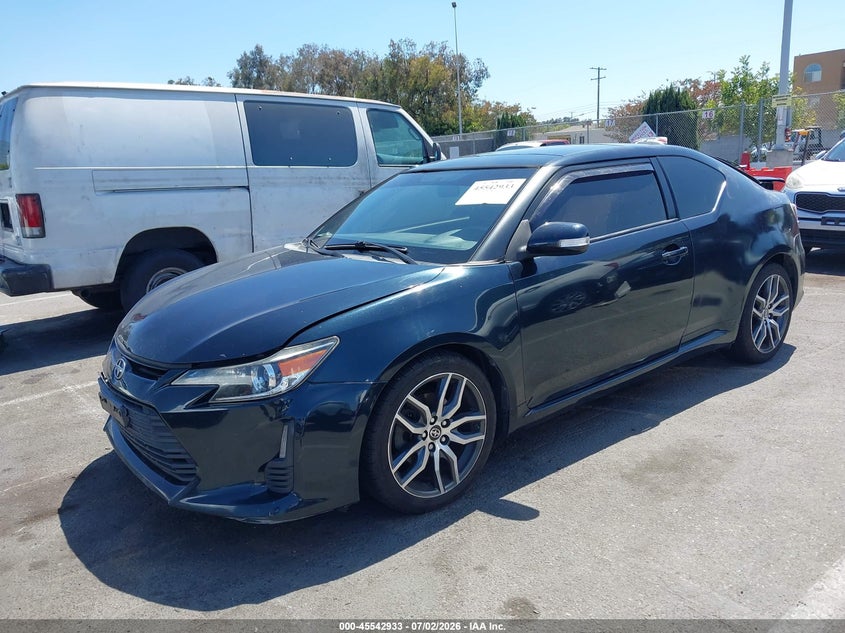 2016 Scion Tc VIN JTKJF5C74GJ023268 IAAI salvage auction — RIGHT REAR, Salvage (California), sold $1,100 on 2026-07-30 (photo 2)