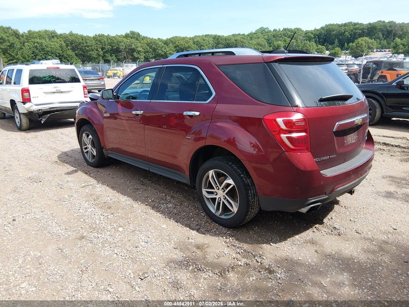 2017 Chevrolet Equinox VIN 2GNFLGE34H6119757 IAAI salvage auction — FRONT END, Clear (Wisconsin), sold $1,200 on 2026-07-09 (photo 3)