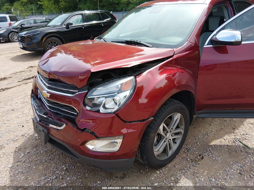 2017 Chevrolet Equinox VIN 2GNFLGE34H6119757 IAAI salvage auction — FRONT END, Clear (Wisconsin), sold $1,200 on 2026-07-09 (photo 6)