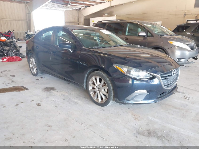 2014 Mazda 3 VIN 3MZBM1U7XEM100618 IAAI salvage auction — REAR END, Salvage (Idaho), sold $1,600 on 2026-08-03 (photo 1)