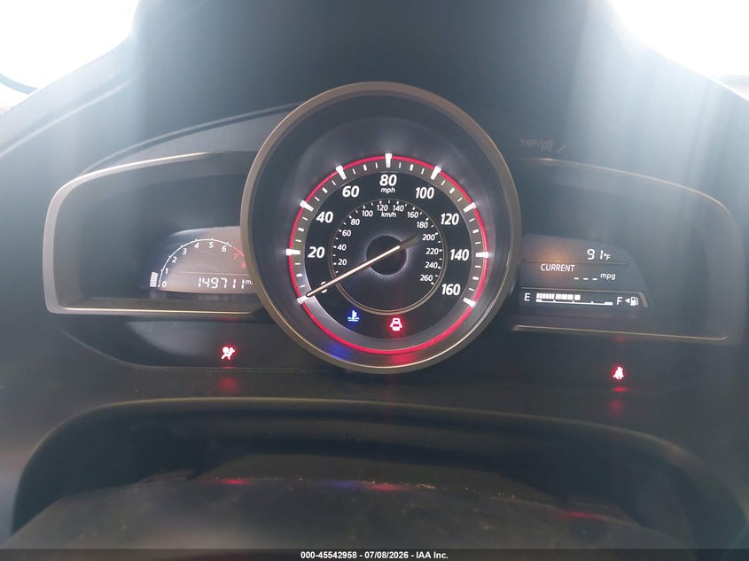 2014 Mazda 3 VIN 3MZBM1U7XEM100618 IAAI salvage auction — REAR END, Salvage (Idaho), sold $1,600 on 2026-08-03 (photo 7)