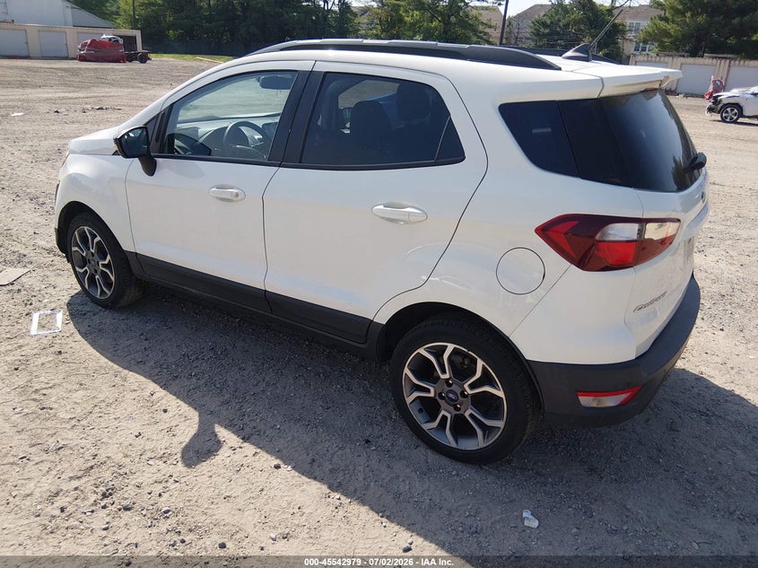 2020 Ford Ecosport VIN MAJ6S3JL6LC357268 IAAI salvage auction — RIGHT FRONT, Salvage Title, sold $2,750 on 2026-09-11 (photo 3)