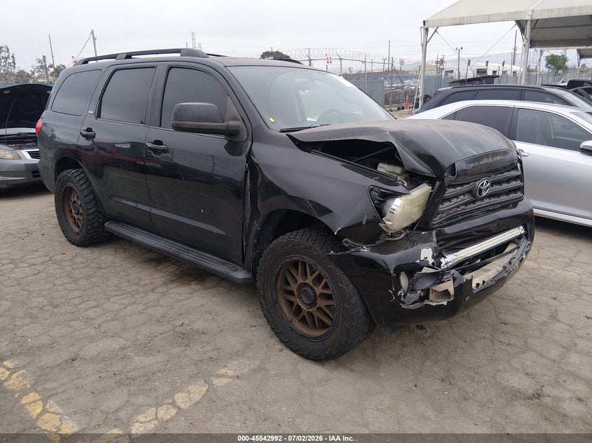 2012 Toyota Sequoia VIN 5TDBY5G13CS067478 IAAI salvage auction — NORMAL WEAR, Salvage (California), sold $3,000 on 2026-07-15 (photo 1)