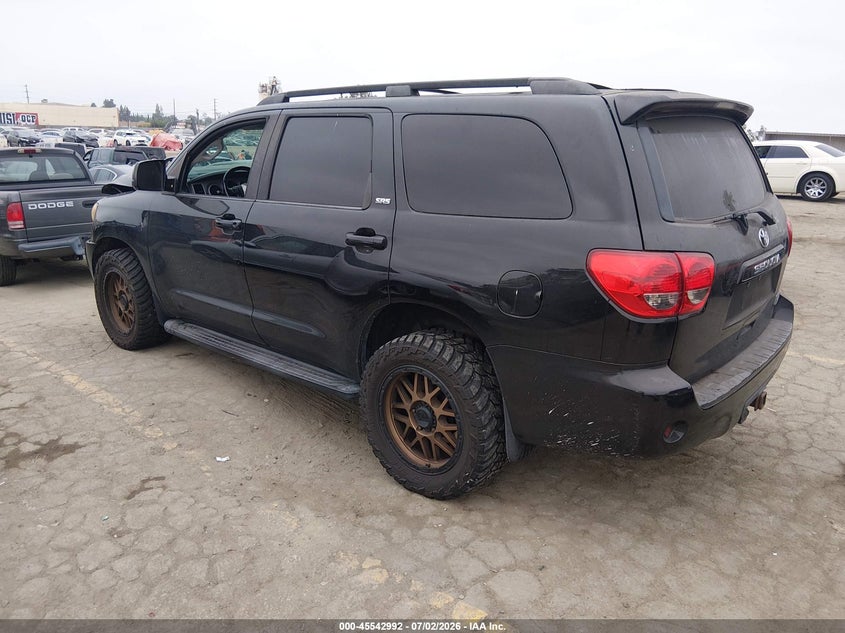 2012 Toyota Sequoia VIN 5TDBY5G13CS067478 IAAI salvage auction — NORMAL WEAR, Salvage (California), sold $3,000 on 2026-07-15 (photo 3)