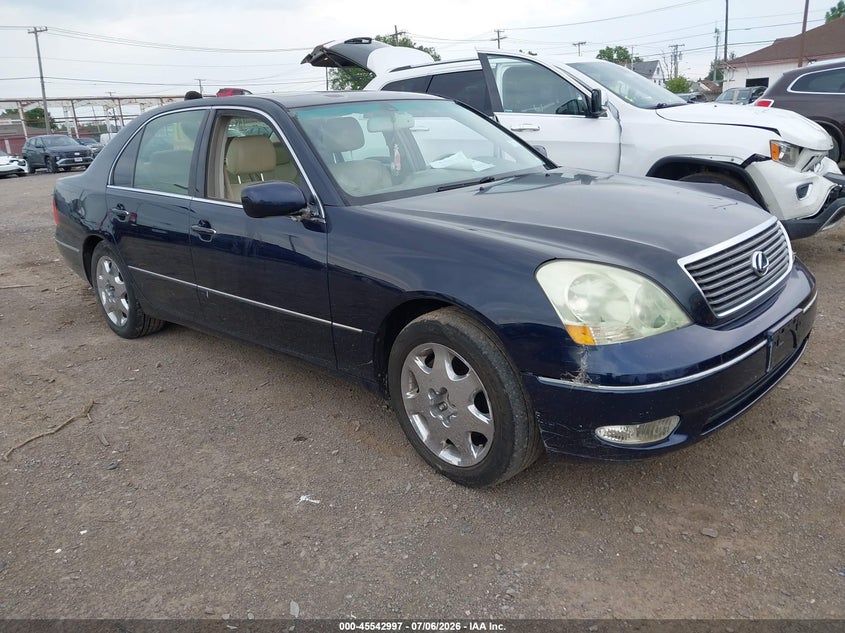 2003 Lexus Ls 430 VIN JTHBN30F630094078 IAAI salvage auction — FRONT END, Mv-907A (New York), sold $400 on 2026-07-29 (photo 1)