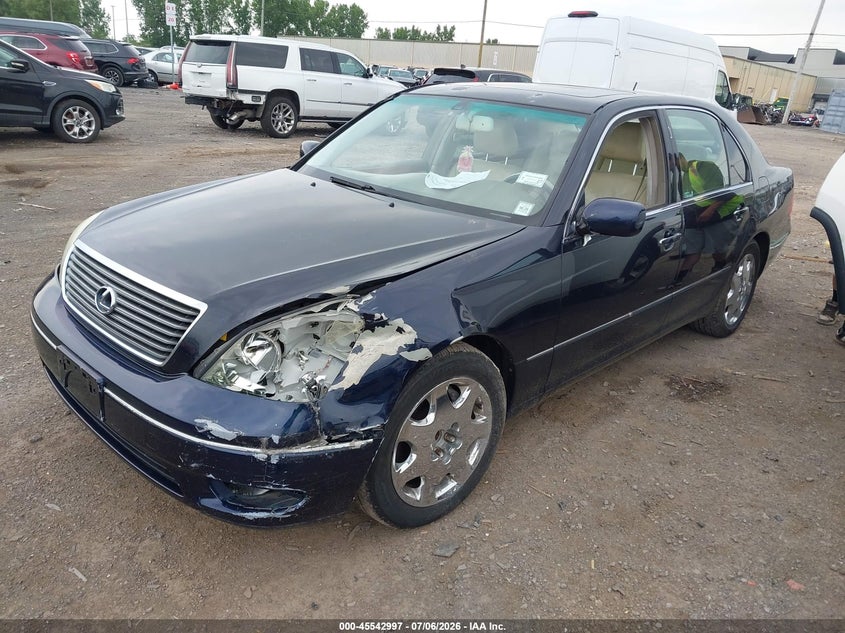 2003 Lexus Ls 430 VIN JTHBN30F630094078 IAAI salvage auction — FRONT END, Mv-907A (New York), sold $400 on 2026-07-29 (photo 2)