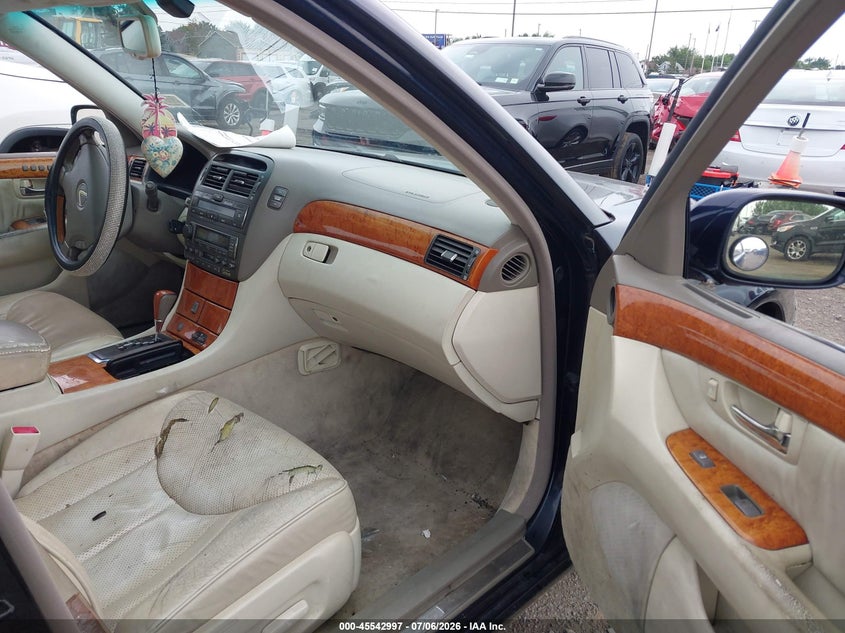 2003 Lexus Ls 430 VIN JTHBN30F630094078 IAAI salvage auction — FRONT END, Mv-907A (New York), sold $400 on 2026-07-29 (photo 5)