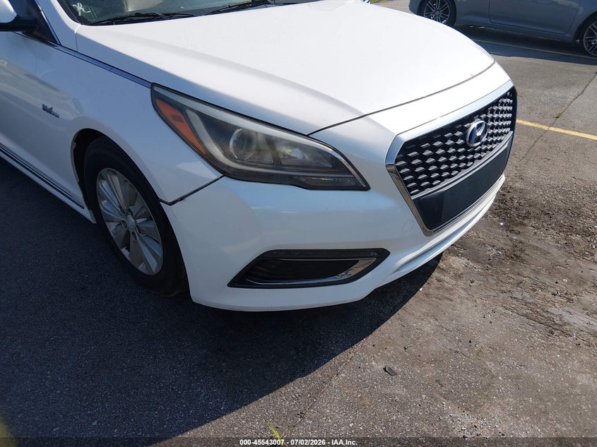 2016 Hyundai Sonata VIN KMHE24L1XGA023104 IAAI salvage auction — RIGHT FRONT, Clear (Florida), sold $1,425 on 2026-07-29 (photo 6)