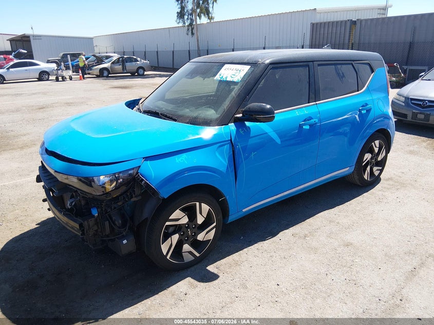 2023 Kia Soul VIN KNDJ53AU7P7193659 IAAI salvage auction — FRONT END, Salvage (California), sold $4,950 on 2026-07-29 (photo 2)