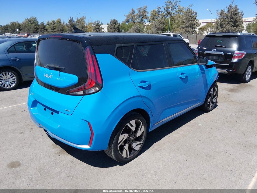 2023 Kia Soul VIN KNDJ53AU7P7193659 IAAI salvage auction — FRONT END, Salvage (California), sold $4,950 on 2026-07-29 (photo 4)