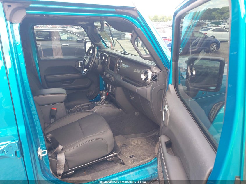 2020 Jeep Wrangler / VIN 1C4HJXEN9LW264624 IAAI salvage auction — REAR END, Salvage - 75% Or Less (Maryland), sold $13,175 on 2026-08-29 (photo 5)