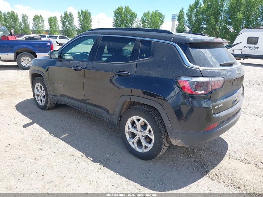 2024 Jeep Compass VIN 3C4NJDBN6RT118556 IAAI salvage auction — FRONT END, Enterprise Vehicles Clear Only (Georgia), sold $2,550 on 2026-07-09 (photo 3)