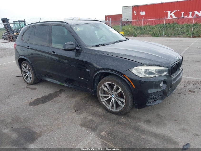 2014 BMW X5 VIN 5UXKR6C59E0J72333 IAAI salvage auction — FRONT END, Salvage Title, sold $3,000 on 2026-07-23 (photo 1)