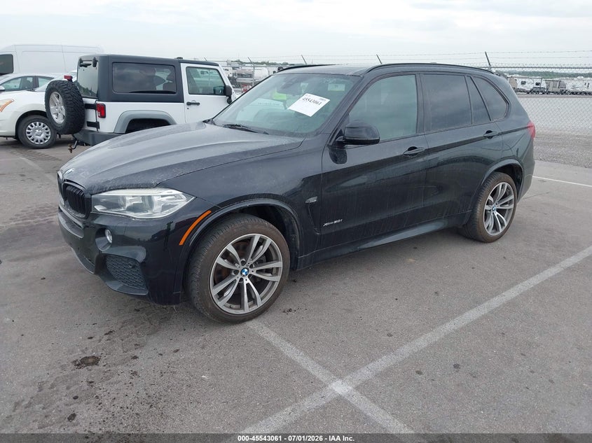 2014 BMW X5 VIN 5UXKR6C59E0J72333 IAAI salvage auction — FRONT END, Salvage Title, sold $3,000 on 2026-07-23 (photo 2)