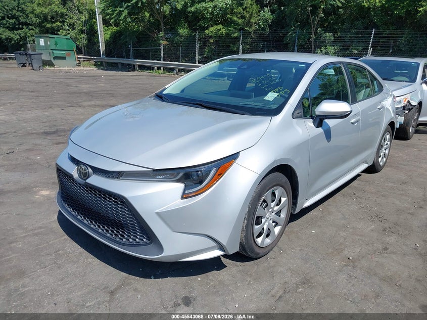 2020 Toyota Corolla VIN 5YFEPRAE4LP140630 IAAI salvage auction — REAR END, Salvage Title, sold $3,550 on 2026-08-02 (photo 2)