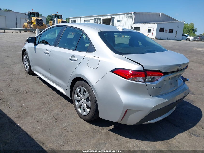 2020 Toyota Corolla VIN 5YFEPRAE4LP140630 IAAI salvage auction — REAR END, Salvage Title, sold $3,550 on 2026-08-02 (photo 3)