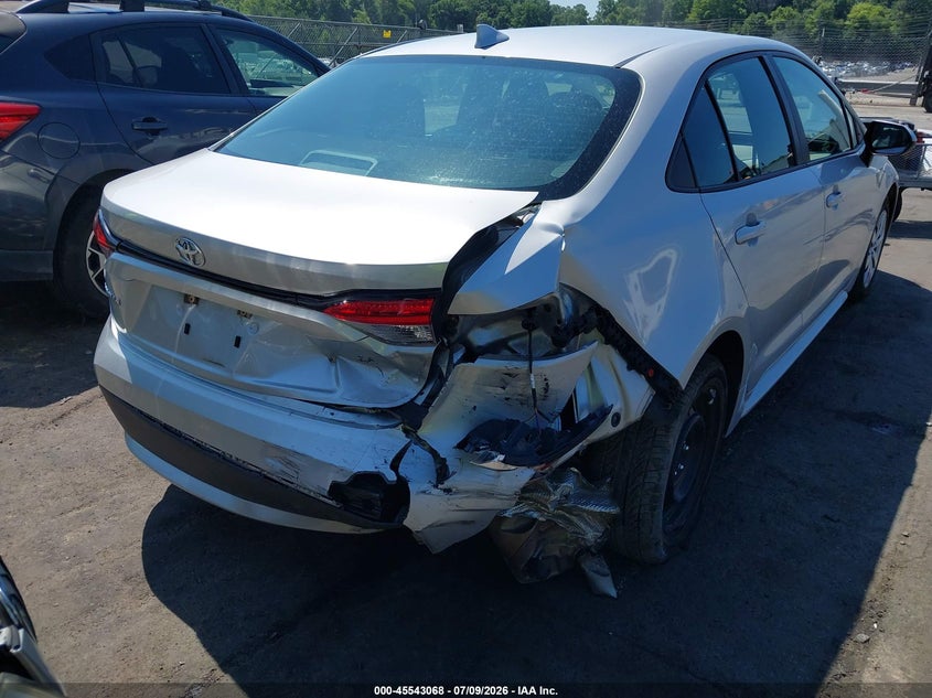 2020 Toyota Corolla VIN 5YFEPRAE4LP140630 IAAI salvage auction — REAR END, Salvage Title, sold $3,550 on 2026-08-02 (photo 6)