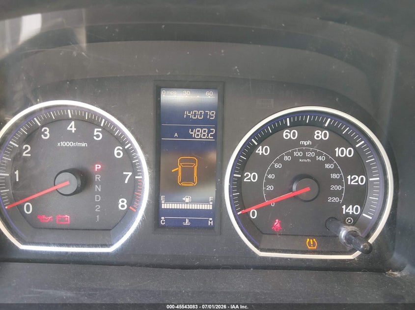 2011 Honda Cr-v VIN JHLRE3H40BC009111 IAAI salvage auction — NORMAL WEAR, Clear - Dealer Only (California), sold $1,675 on 2026-07-15 (photo 7)