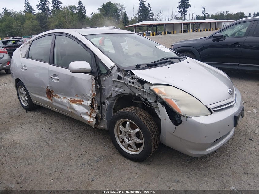 2008 Toyota Prius VIN JTDKB20U283415011 IAAI salvage auction — FRONT & REAR, Clear (Washington), sold $375 on 2026-07-29 (photo 1)