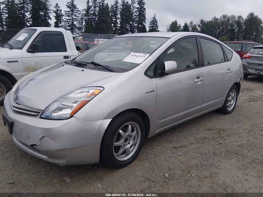 2008 Toyota Prius VIN JTDKB20U283415011 IAAI salvage auction — FRONT & REAR, Clear (Washington), sold $375 on 2026-07-29 (photo 2)