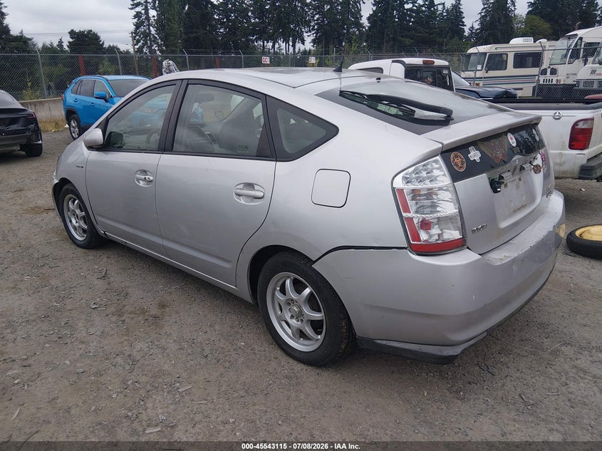 2008 Toyota Prius VIN JTDKB20U283415011 IAAI salvage auction — FRONT & REAR, Clear (Washington), sold $375 on 2026-07-29 (photo 3)