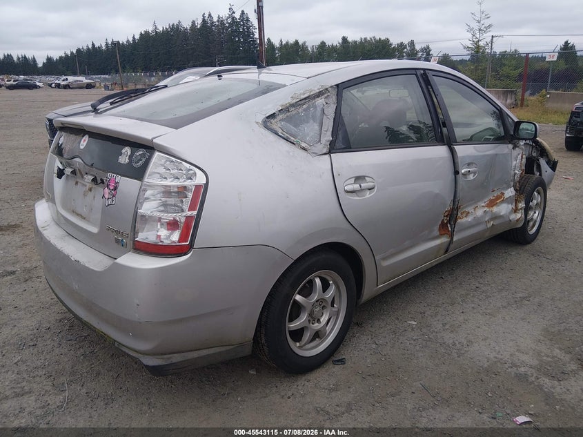 2008 Toyota Prius VIN JTDKB20U283415011 IAAI salvage auction — FRONT & REAR, Clear (Washington), sold $375 on 2026-07-29 (photo 4)