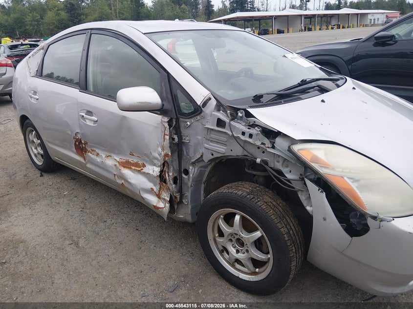2008 Toyota Prius VIN JTDKB20U283415011 IAAI salvage auction — FRONT & REAR, Clear (Washington), sold $375 on 2026-07-29 (photo 6)