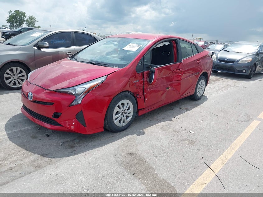 2016 Toyota Prius VIN JTDKBRFU0G3522315 IAAI salvage auction — NORMAL WEAR, Regular Certificate (Iowa), sold $6,400 on 2026-07-14 (photo 2)