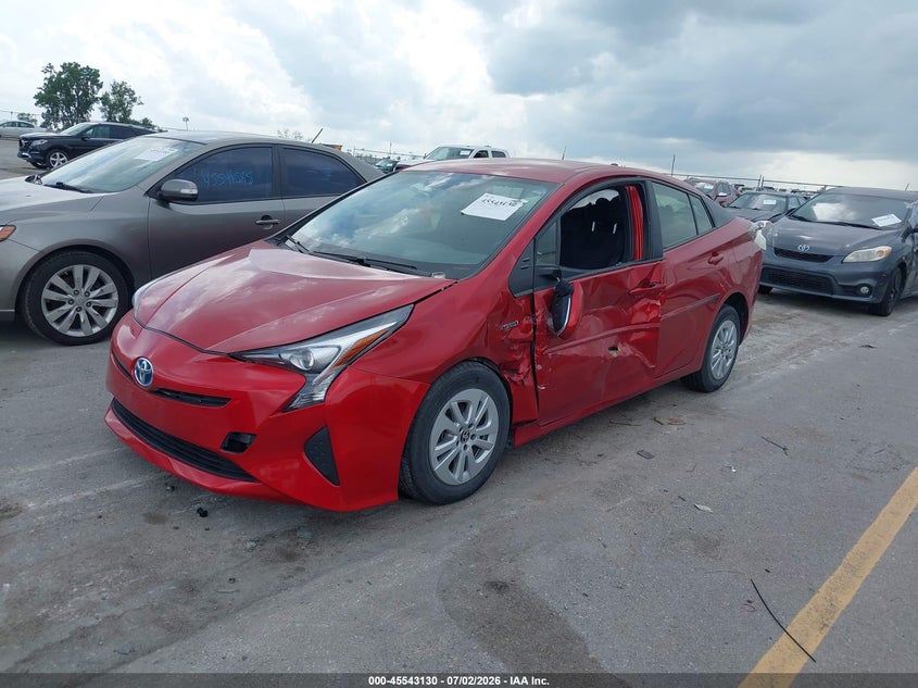 2016 Toyota Prius VIN JTDKBRFU0G3522315 IAAI salvage auction — NORMAL WEAR, Regular Certificate (Iowa), sold $6,400 on 2026-07-14 (photo 6)