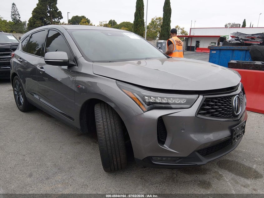 2024 Acura Rdx VIN 5J8TC2H69RL023881 IAAI salvage auction — LEFT FRONT, Salvage (California), sold $14,400 on 2026-07-26 (photo 1)