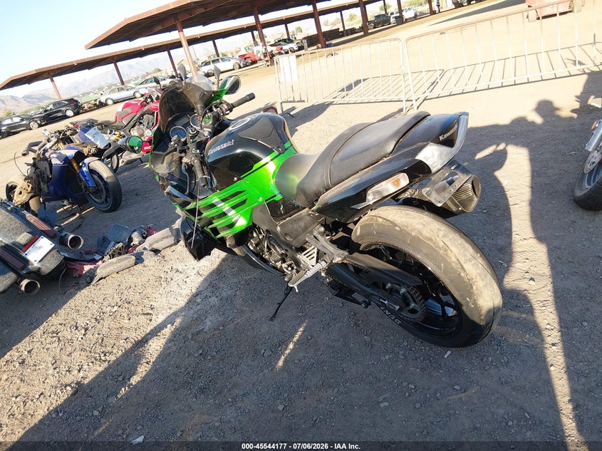 2020 Kawasaki Zx VIN JKBZXNJ10LA010670 IAAI salvage auction — FRONT END, Salvage (Arizona), sold $2,050 on 2026-07-28 (photo 3)