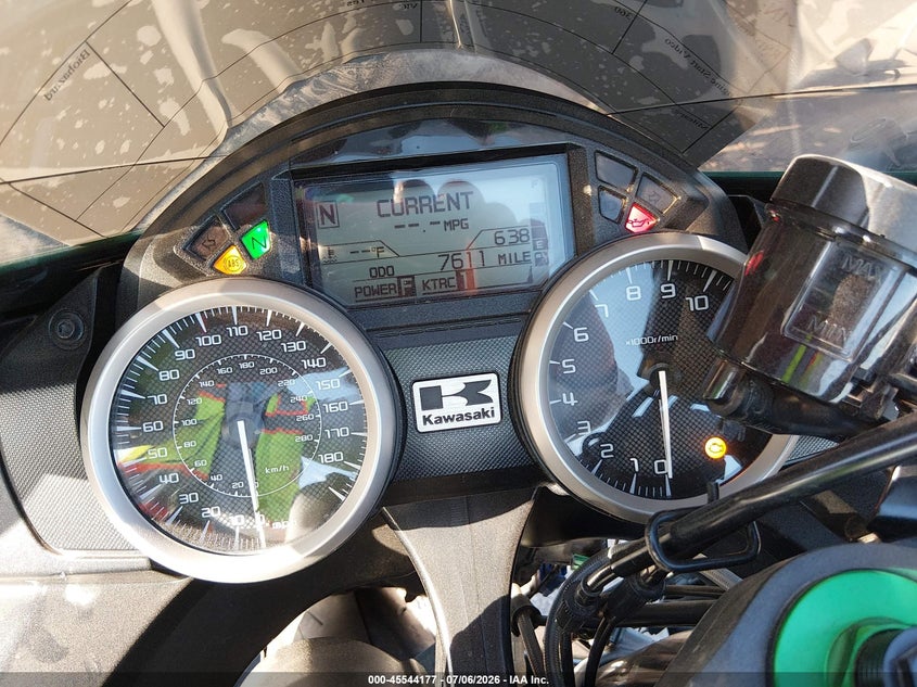 2020 Kawasaki Zx VIN JKBZXNJ10LA010670 IAAI salvage auction — FRONT END, Salvage (Arizona), sold $2,050 on 2026-07-28 (photo 7)