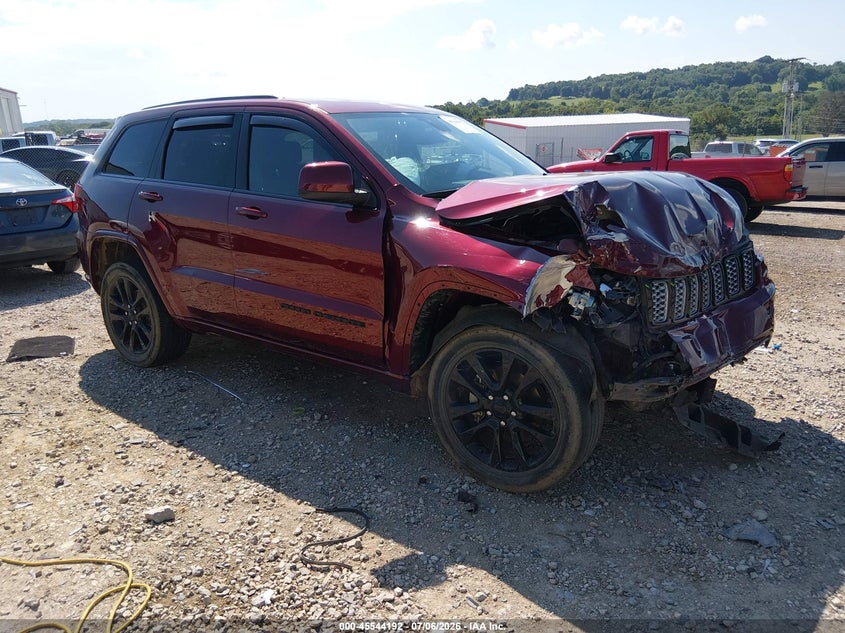 2019 Jeep Grand cherokee VIN 1C4RJFAG2KC839104 IAAI salvage auction — FRONT END, Salvage (Arkansas), sold $2,500 on 2026-08-03 (photo 1)