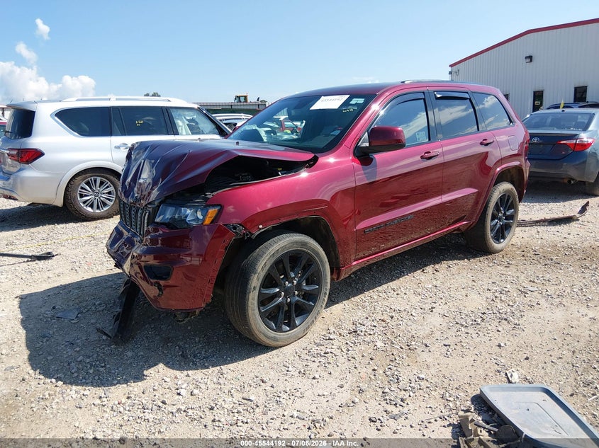 2019 Jeep Grand cherokee VIN 1C4RJFAG2KC839104 IAAI salvage auction — FRONT END, Salvage (Arkansas), sold $2,500 on 2026-08-03 (photo 2)