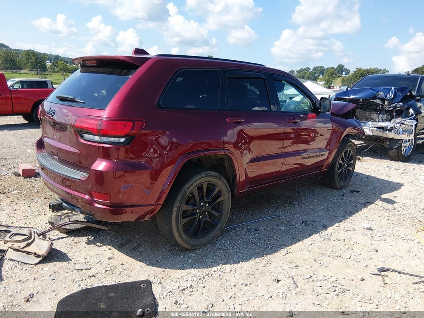 2019 Jeep Grand cherokee VIN 1C4RJFAG2KC839104 IAAI salvage auction — FRONT END, Salvage (Arkansas), sold $2,500 on 2026-08-03 (photo 4)