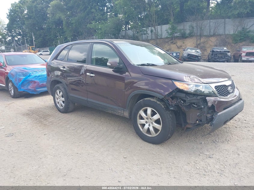 2011 Kia Sorento VIN 5XYKT3A11BG147255 IAAI salvage auction — RIGHT FRONT, Salvage (Pennsylvania), sold $900 on 2026-07-24 (photo 1)
