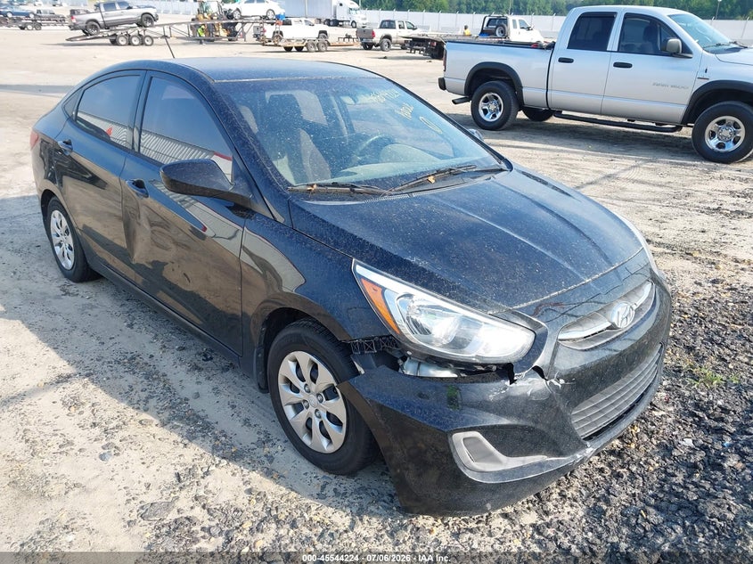 2015 Hyundai Accent VIN KMHCT4AE6FU867552 IAAI salvage auction — NORMAL WEAR, Clear (North Carolina), sold $450 on 2026-07-29 (photo 6)