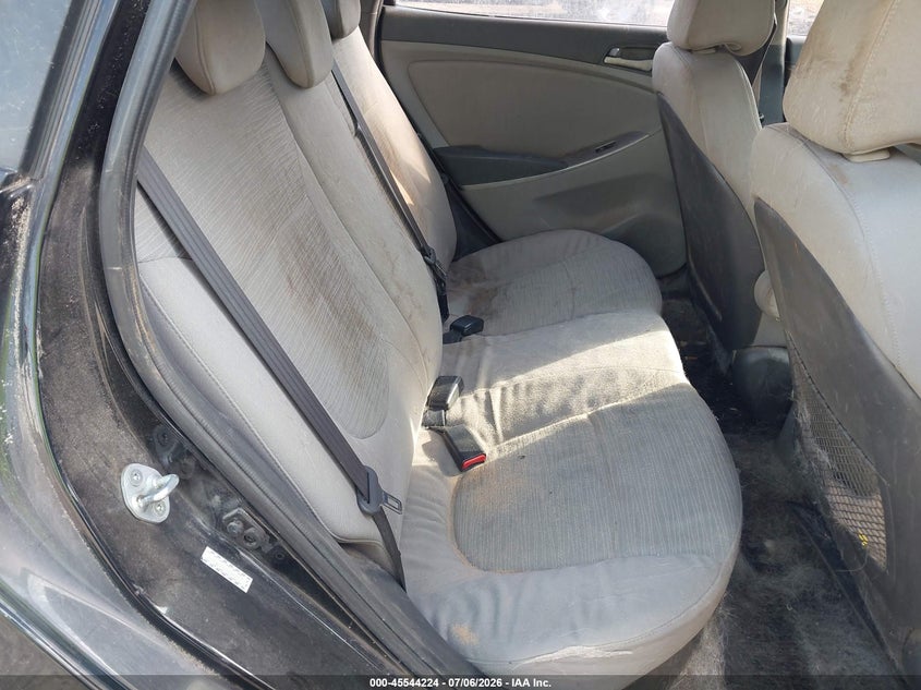 2015 Hyundai Accent VIN KMHCT4AE6FU867552 IAAI salvage auction — NORMAL WEAR, Clear (North Carolina), sold $450 on 2026-07-29 (photo 8)