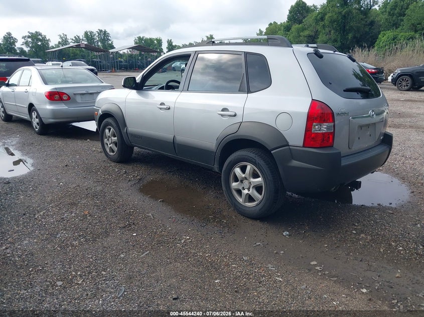 2005 Hyundai Tucson VIN KM8JN72D85U067830 IAAI salvage auction — NORMAL WEAR, Clear-Dealer Only (Maryland), sold $850 on 2026-07-09 (photo 3)